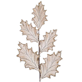TINSEL HOLLY SPRAY (IN STOCK)
