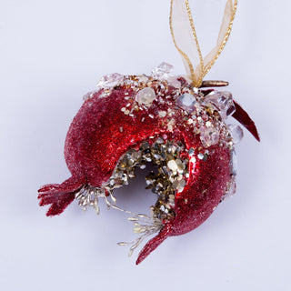 BEADED BEJEWELED POMEGRANATE (PREORDER)