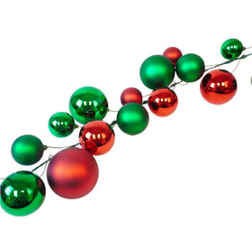BALL GARLAND MATTE & SHINY (IN STOCK)