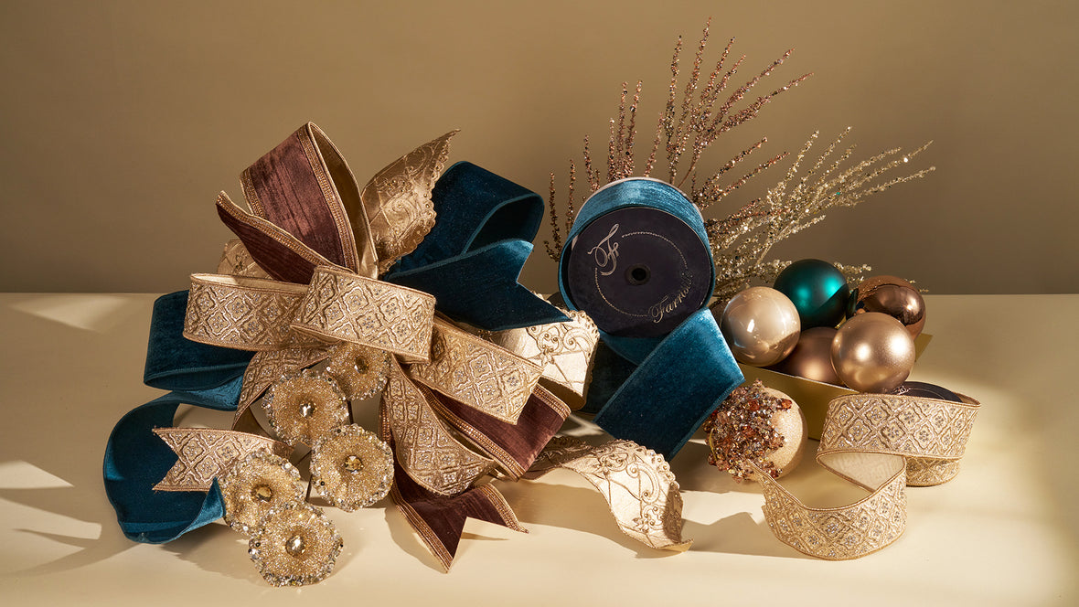 Patina pearl luxury christmas decor farrisilk