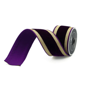 Buy purple PLEATED BORDERS (IN STOCK)