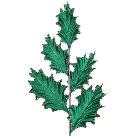 TINSEL HOLLY SPRAY (IN STOCK)