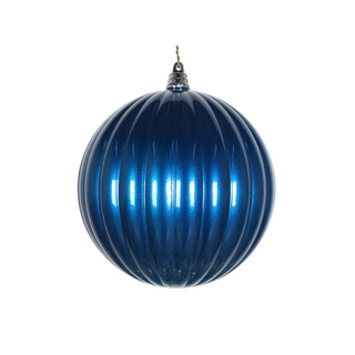 BLUE CANDY APPLE PLEATED ORNAMENTS (PREORDER)
