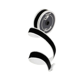 Buy black-and-white 2 TONE VELVET 1" (IN STOCK)