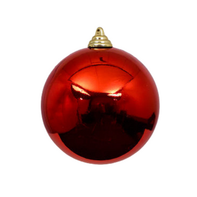 RED SHINY ORNAMENTS (IN STOCK)