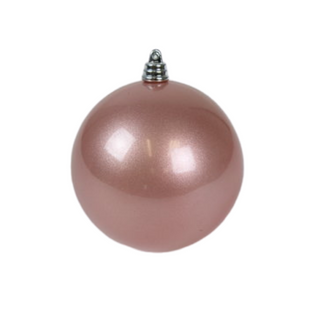 DUSTY ROSE CANDY APPLE ORNAMENTS (IN STOCK)