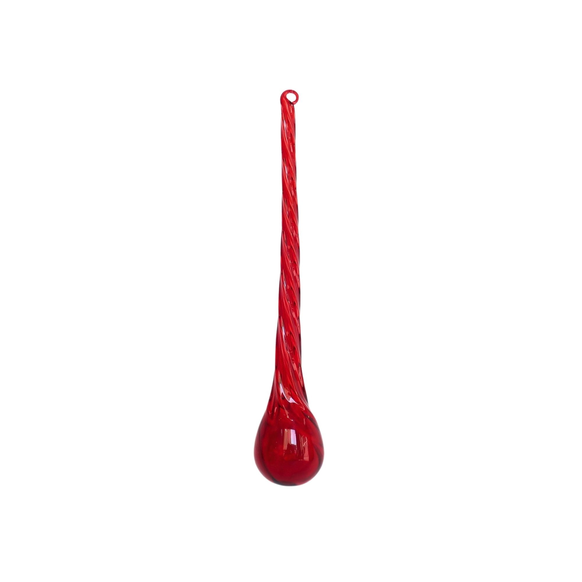 SWIRLING GLASS DROP (IN STOCK)