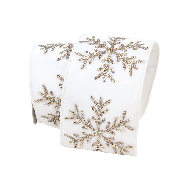 GLITTER SNOWFLAKES (IN STOCK)