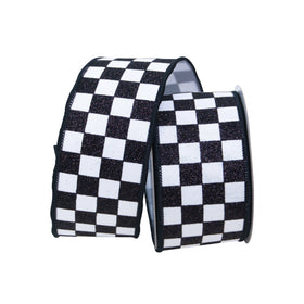 Buy black-white GLITTER CHECKS (PREORDER)