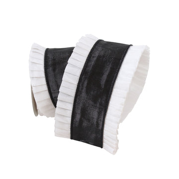 Buy black-white RUFFLE BORDER (PREORDER)