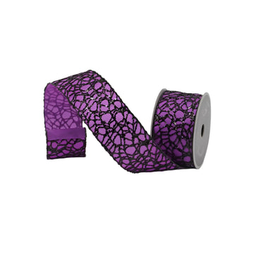 Buy purple-and-black GLITZY WEB (IN STOCK)