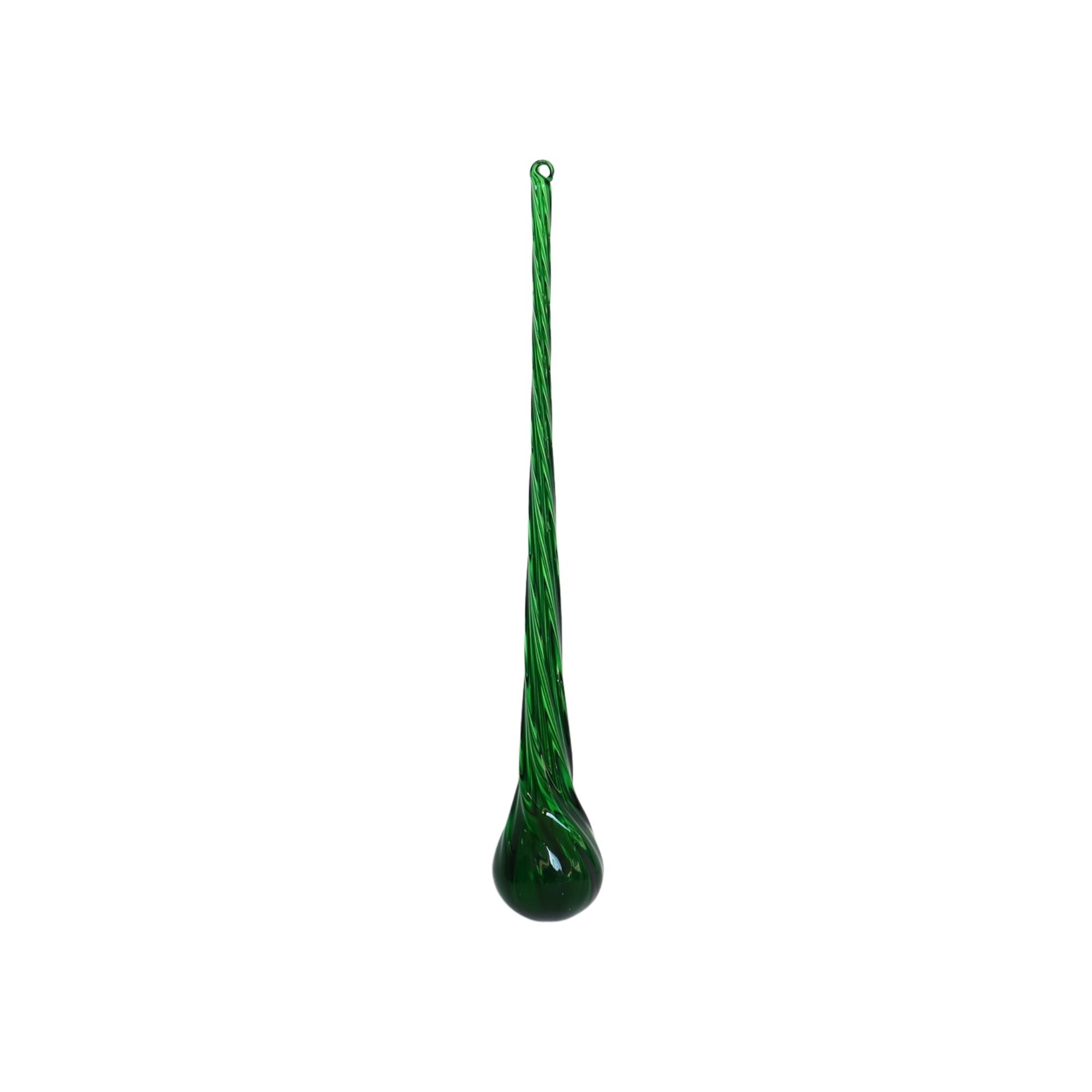 SWIRLING GLASS DROP (IN STOCK)