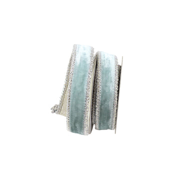 Buy light-blue ROYAL VELVET RIBBON 1" (IN STOCK)