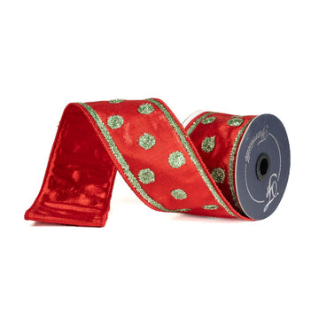 Buy red-and-lime TWINKLING DOTS (IN STOCK)