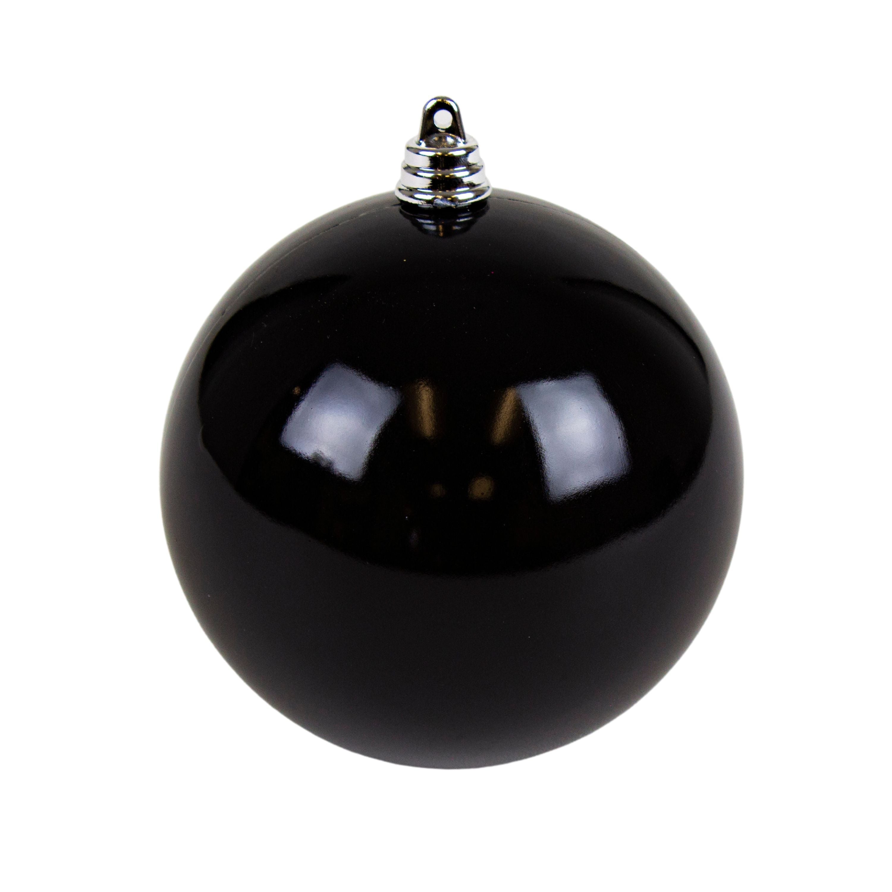 BLACK SHINY ORNAMENTS (IN STOCK)
