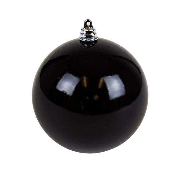 BLACK SHINY ORNAMENTS (IN STOCK)