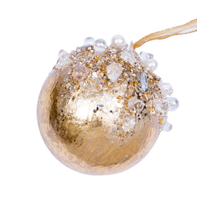 Buy gold DAZZLING BEJEWELED BALL (IN STOCK)