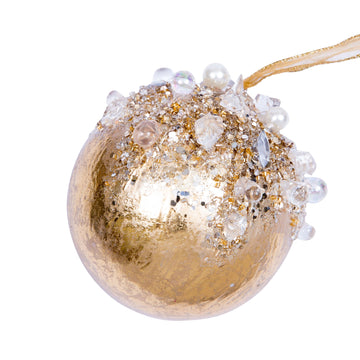 Buy gold DAZZLING BEJEWELED BALL (IN STOCK)