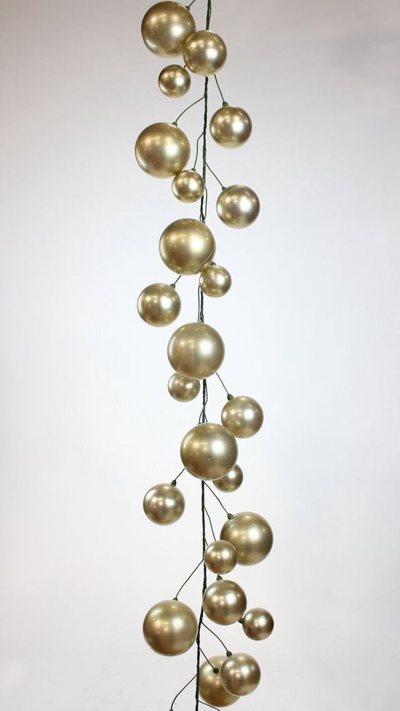 BALL GARLAND CANDY APPLE (IN STOCK)