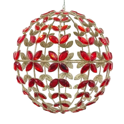 GEMSTONE GLOBE ORNAMENT (PREORDER)
