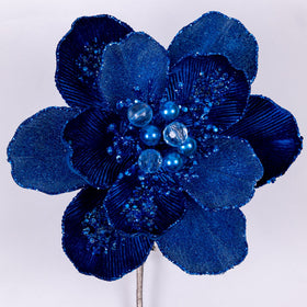 Buy royal-blue GRAND MAGNOLIA CLIP (IN STOCK)