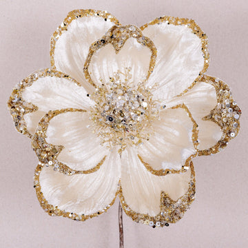 Buy ivory VICTORIAN MAGNOLIA STEM (PREORDER)