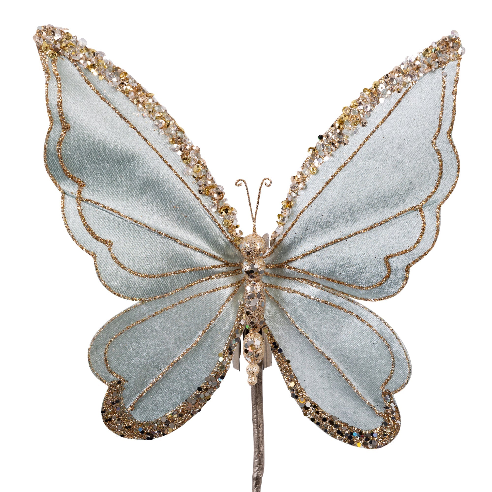 PLUSH BUTTERFLY CLIP (IN STOCK)