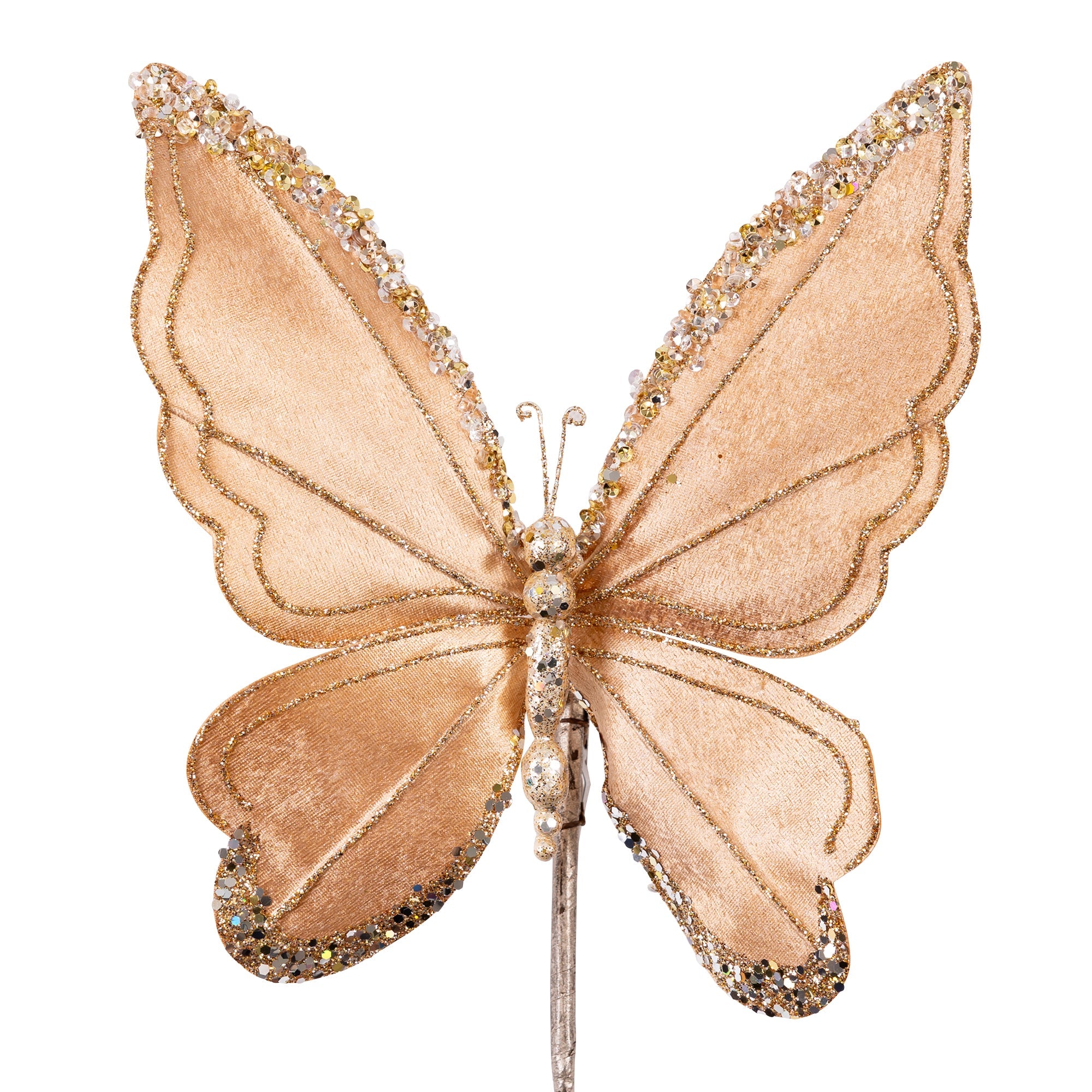 PLUSH BUTTERFLY CLIP (IN STOCK)