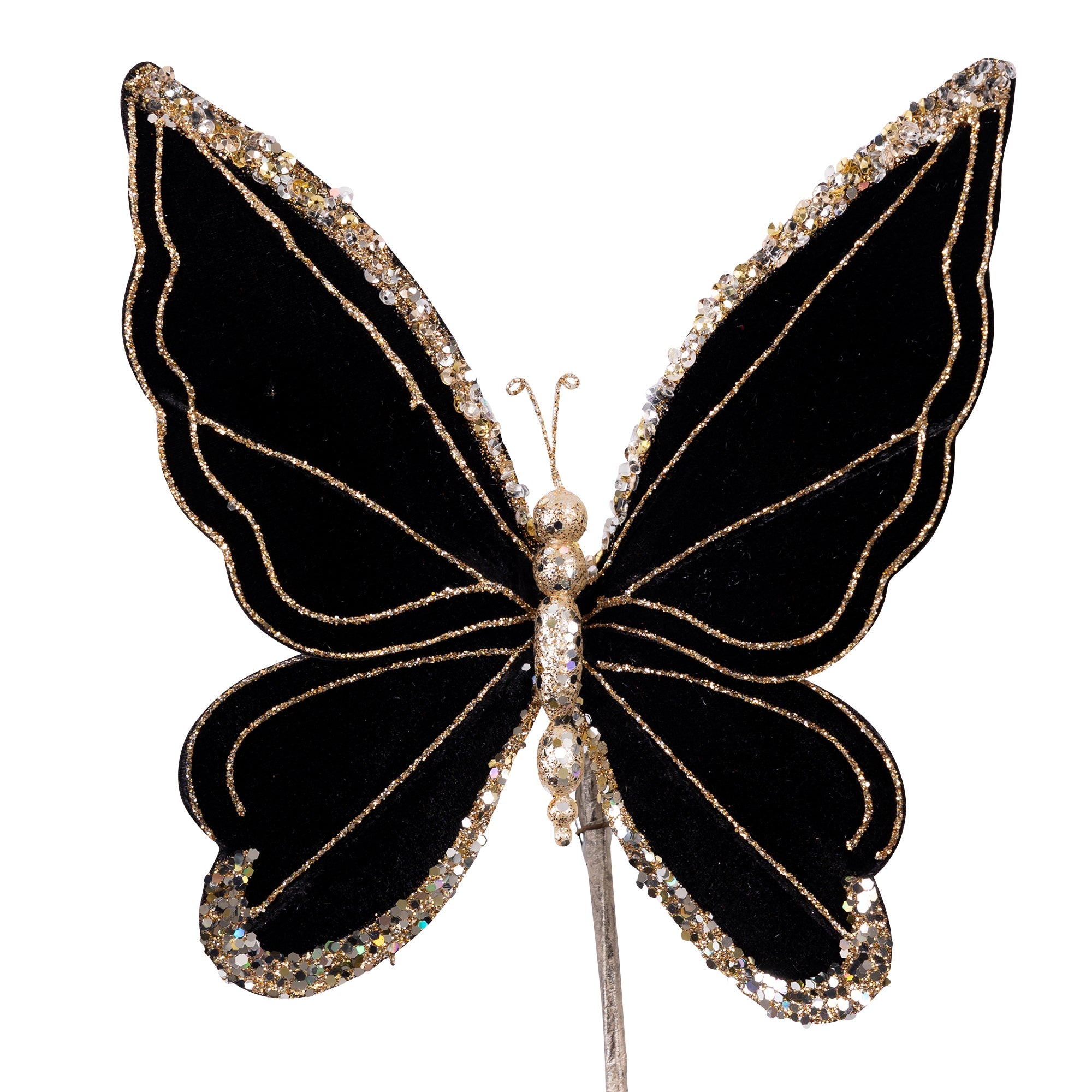 PLUSH BUTTERFLY CLIP (IN STOCK)