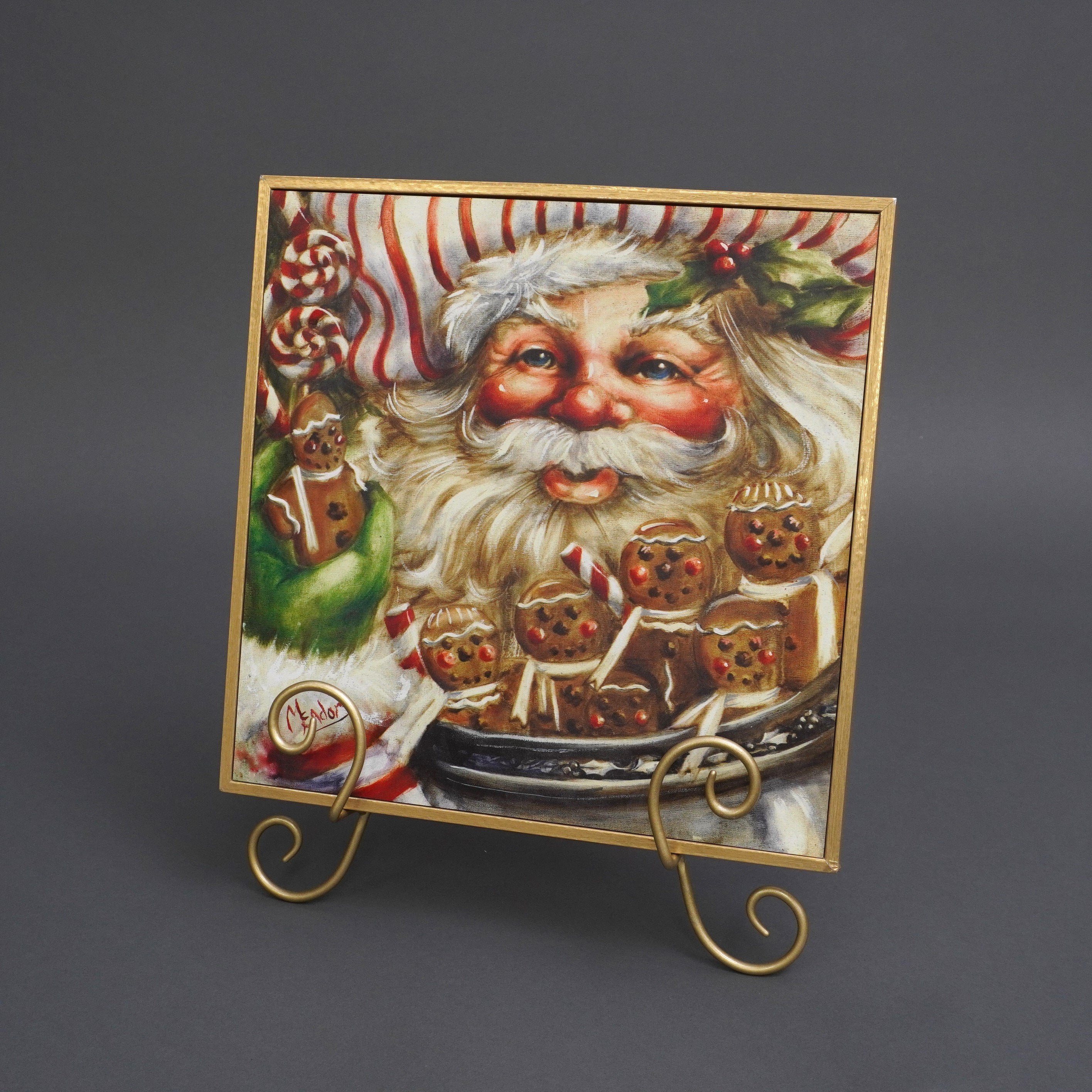 GINGERBREAD SANTA (IN STOCK)