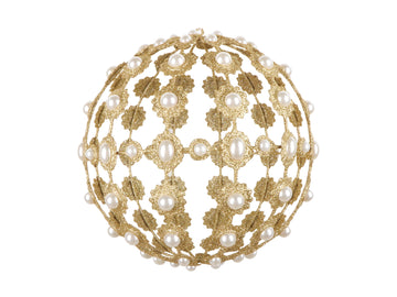 Buy gold CRYSTAL CARRIAGE ORNAMENT (PREORDER)