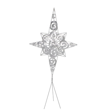 Buy silver SWIRL NORTH STAR TOPPER (IN STOCK)