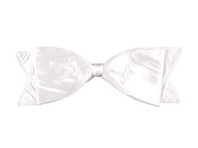 Buy white VELVET BOW (IN STOCK)