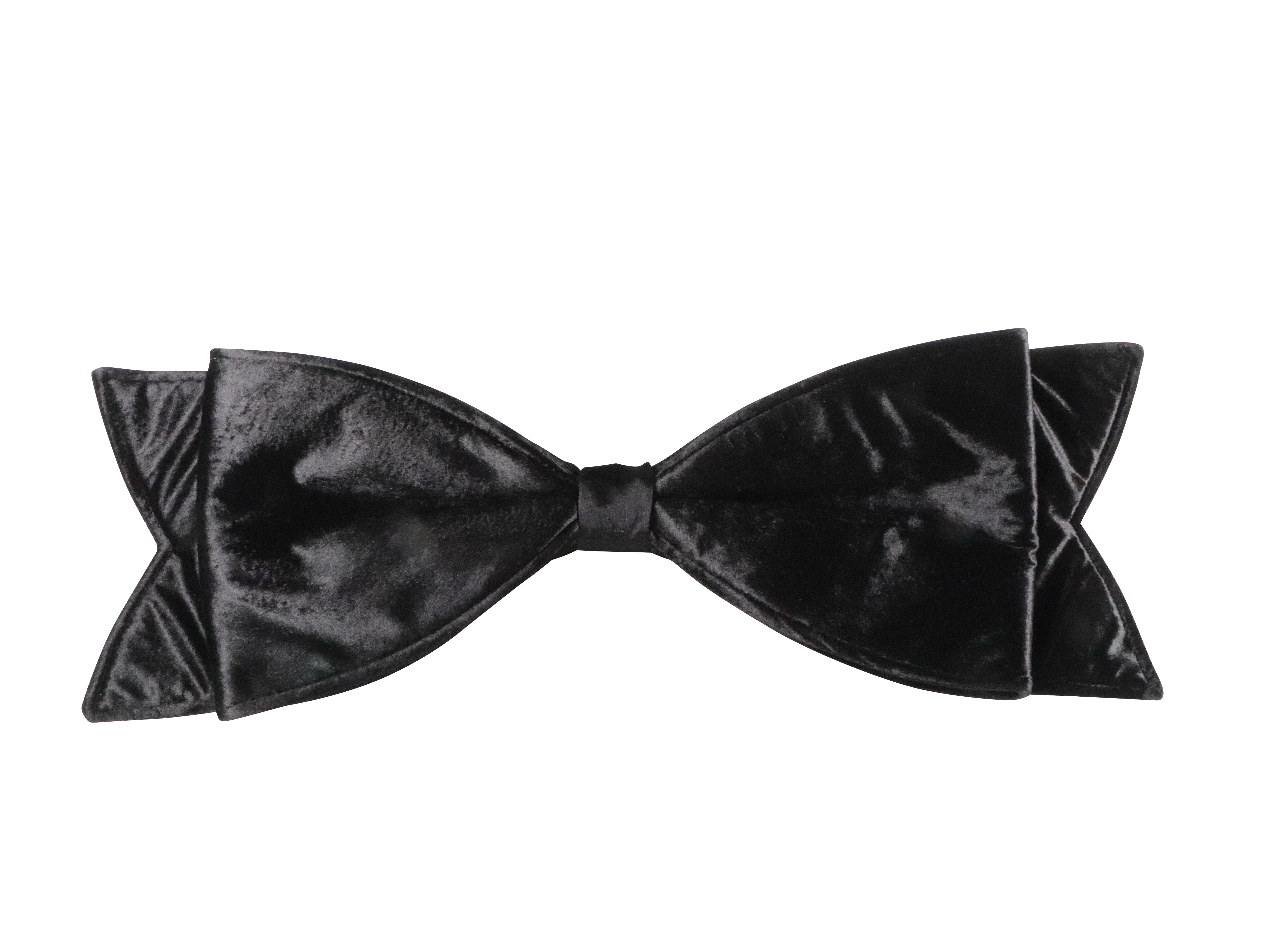 VELVET BOW (IN STOCK)