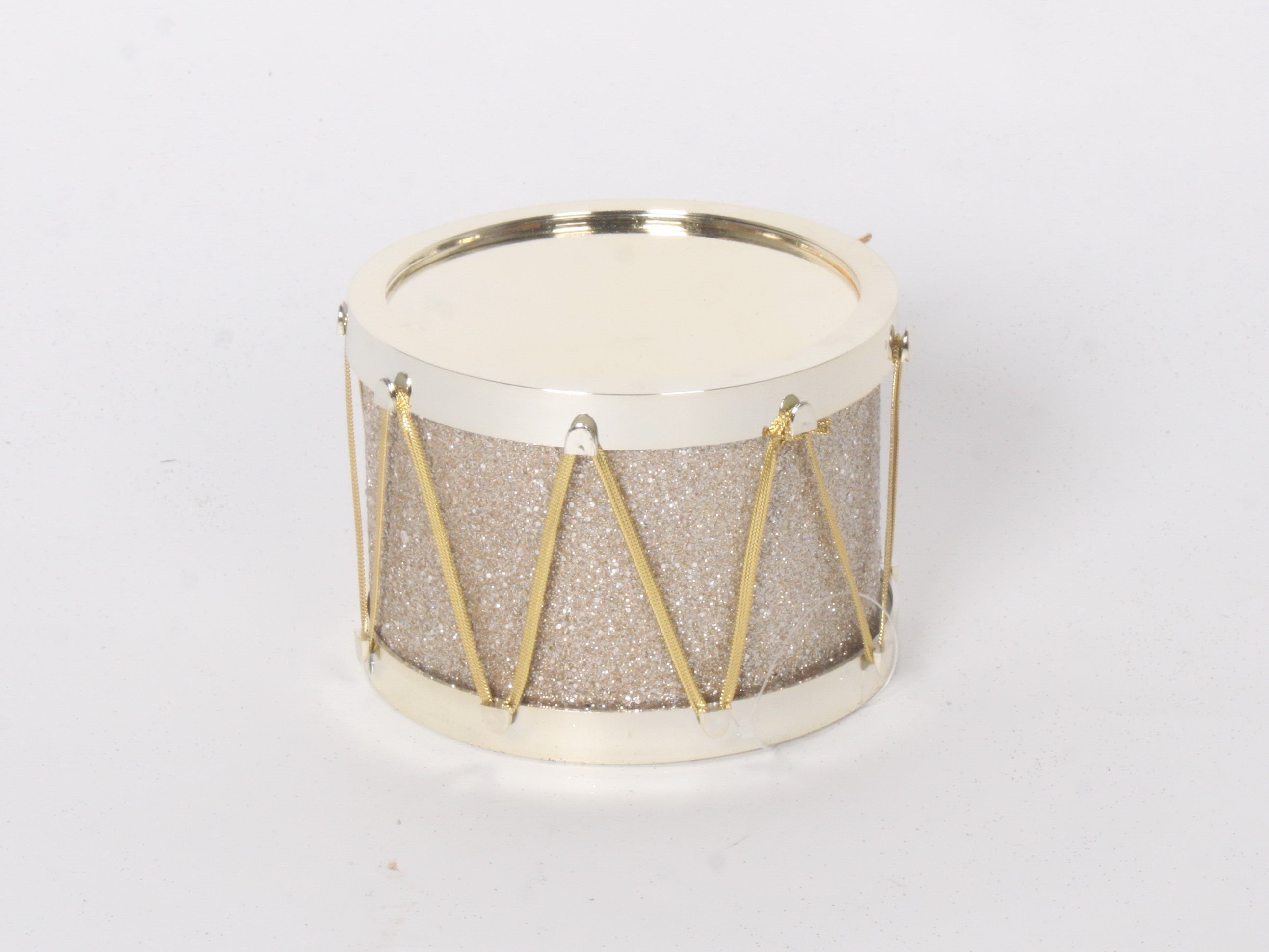 GLITTER DRUM ORNAMENT SET (PREORDER)