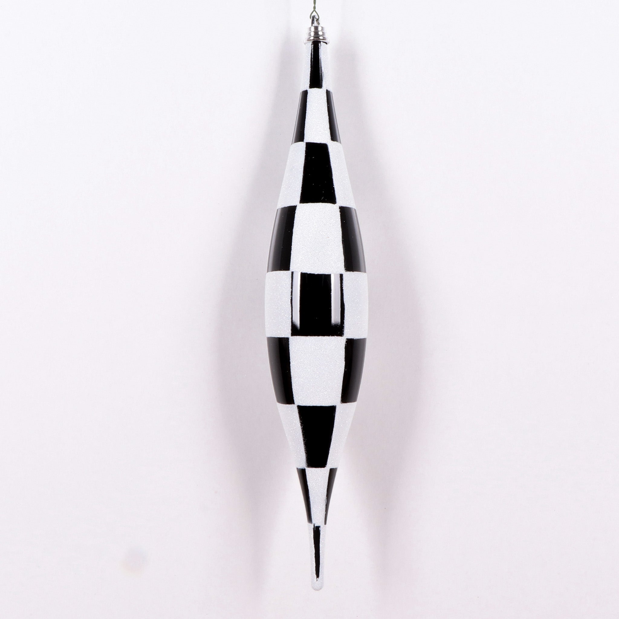 CHECKER FINIAL DROP 13" (PREORDER)