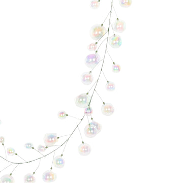 IRIDESCENT BALL GARLAND 10' (PREORDER)