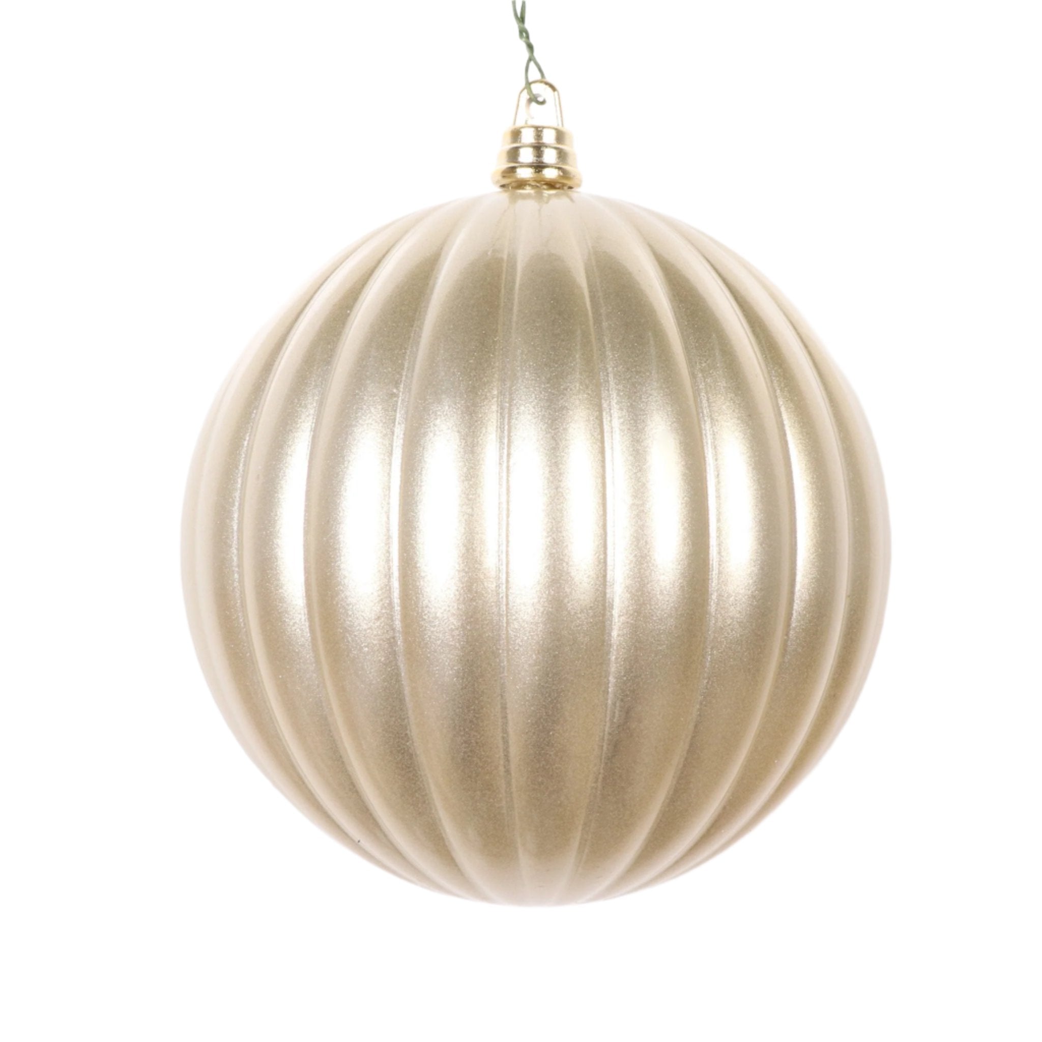 PLATINUM CANDY APPLE PLEATED ORNAMENTS (PREORDER)