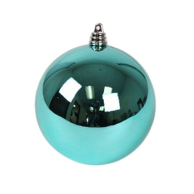 TEAL SHINY ORNAMENTS (PREORDER)