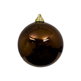 CHOCOLATE SHINY ORNAMENTS (IN STOCK)