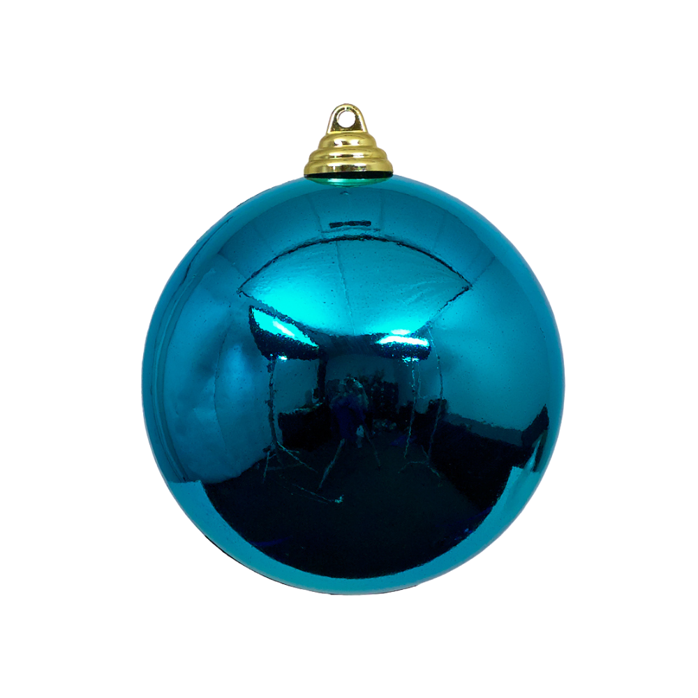 TURQUOISE SHINY ORNAMENTS (PREORDER)