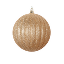 GOLD GLITTER PLEATED ORNAMENTS (PREORDER)-1