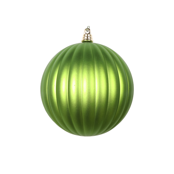 LIME MATTE PLEATED ORNAMENTS (PREORDER)
