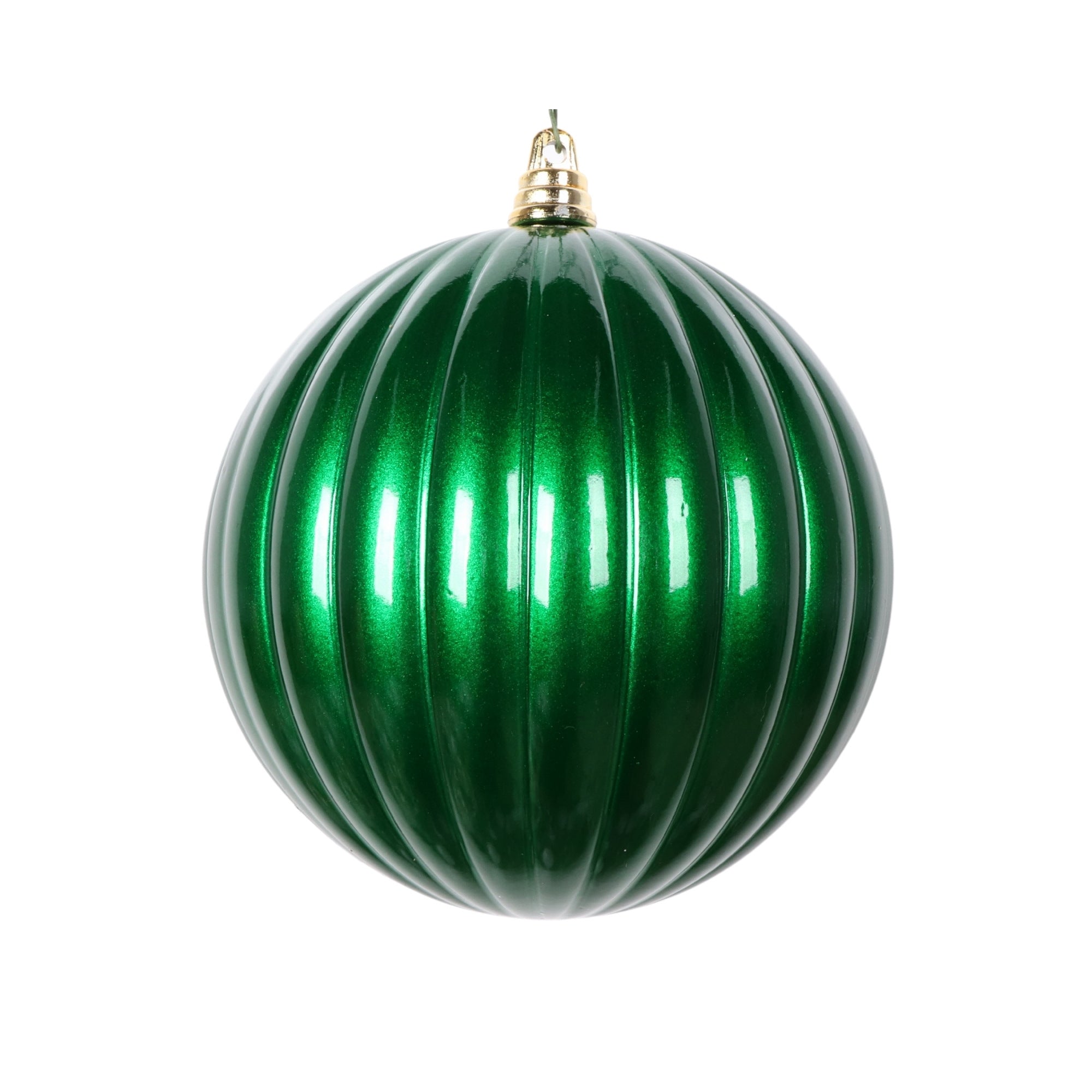 EMERALD CANDY APPLE PLEATED ORNAMENTS (PREORDER)