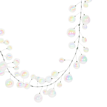 Buy iridescent IRIDESCENT BALL GARLAND 10' (PREORDER)