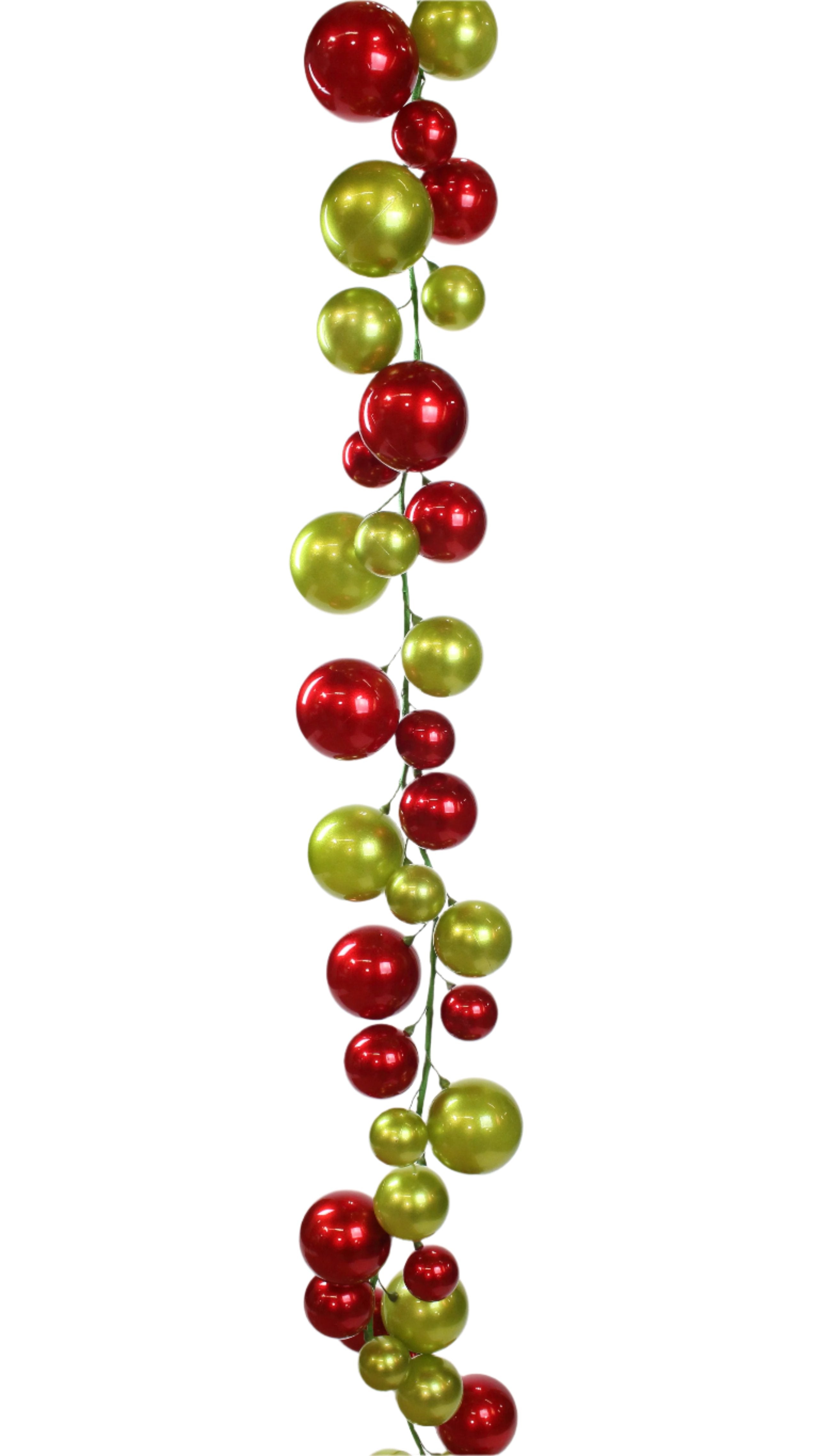 BALL GARLAND CANDY APPLE (IN STOCK)