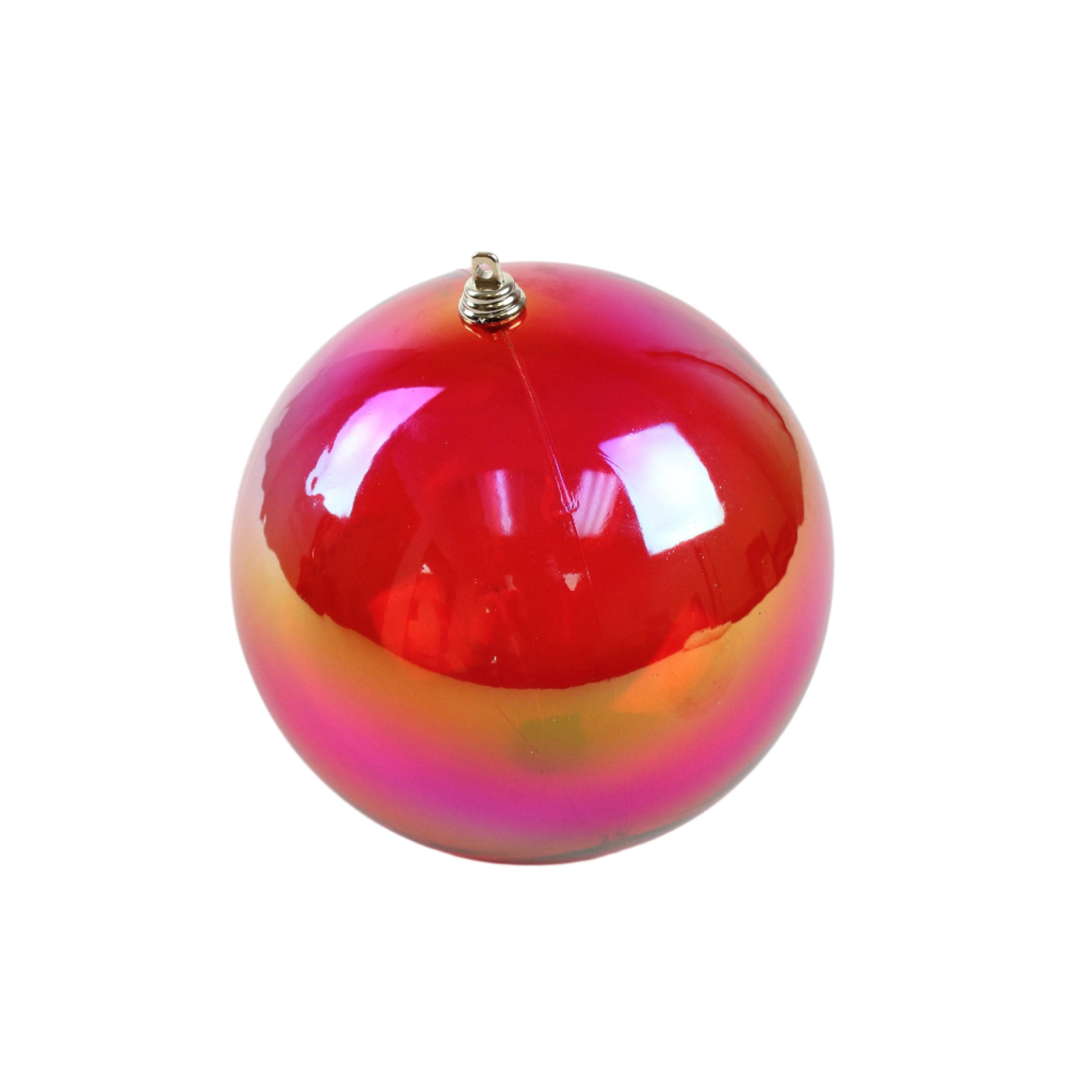 Buy red TRANSPARENT BALL ORNAMENT (IN STOCK)