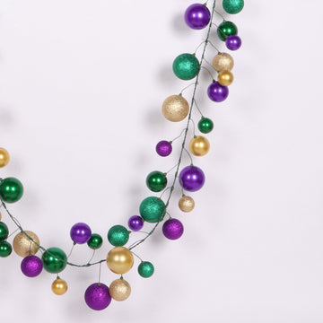 Buy mardi-gras BALL GARLAND GLITTER &amp; CANDY APPLE (PREORDER)