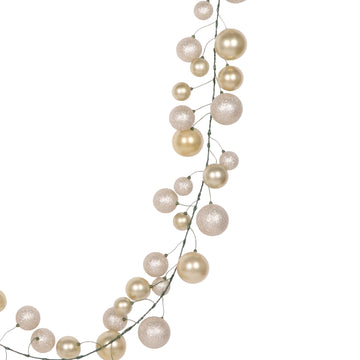 Buy platinum BALL GARLAND GLITTER &amp; CANDY APPLE (IN STOCK)