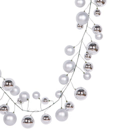 Buy silver BALL GARLAND MATTE &amp; SHINY (PREORDER)